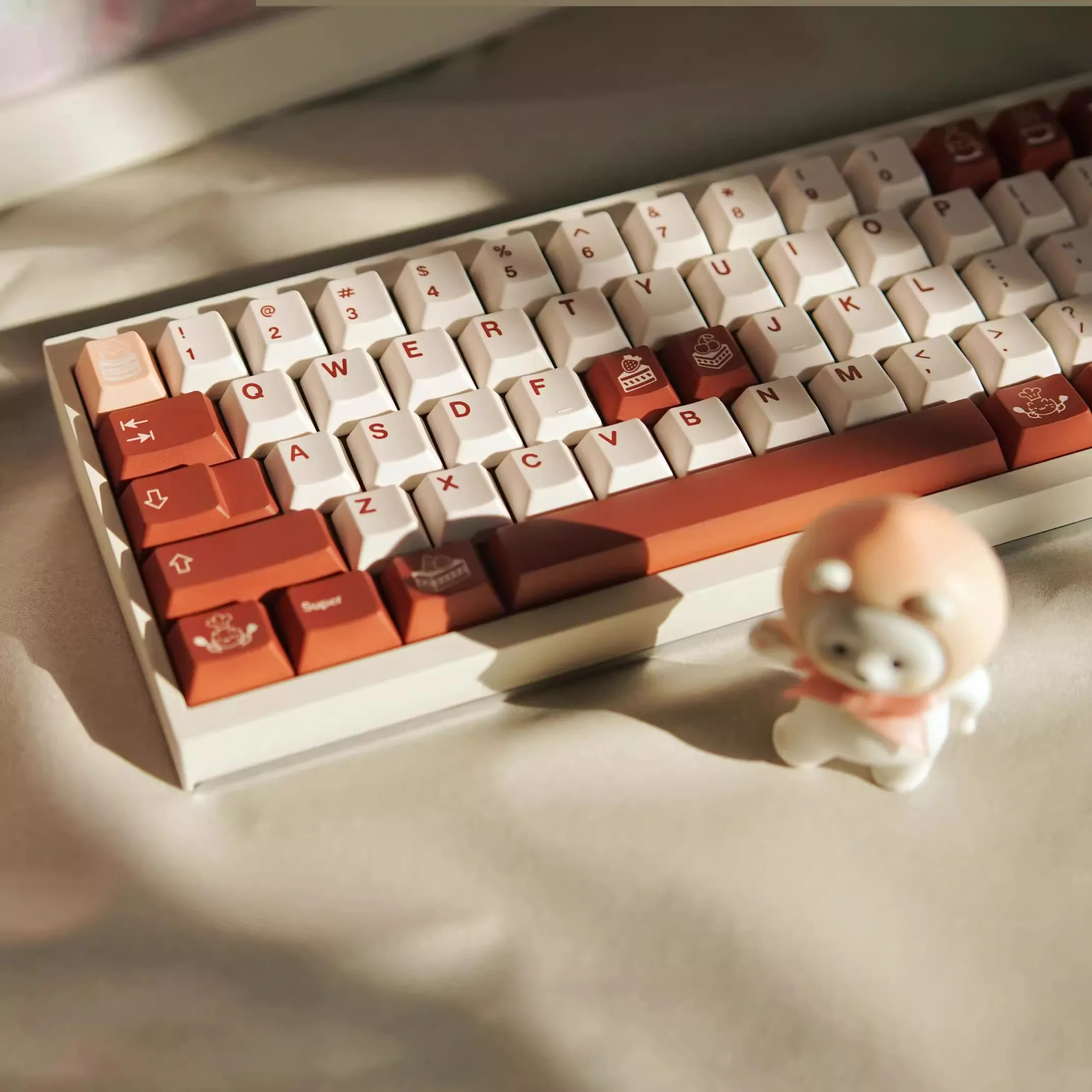 GMK Tiramisu Theme PBT Keycaps Cherry Profile For Machanical Keyboard