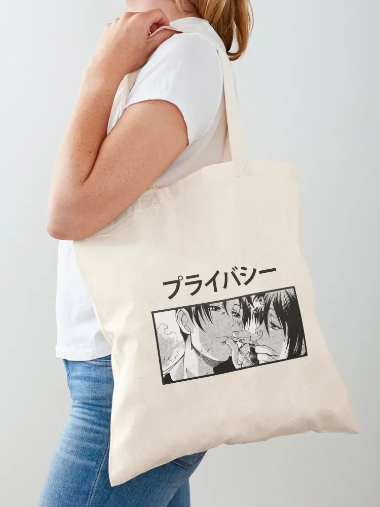 BLACK LAGOON LOVE Tote Bag Canvas bag for women custom eco folding woman