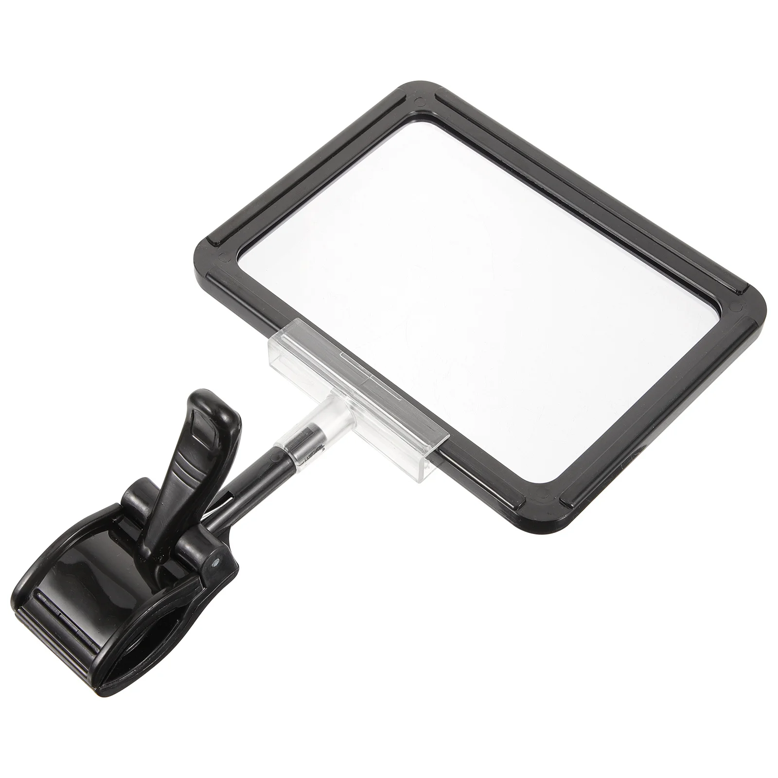 Clip on Sign Holder for Price Display Adjustable Plastic Sign Holder Clip for Store Fruit Shop Office Exhibition