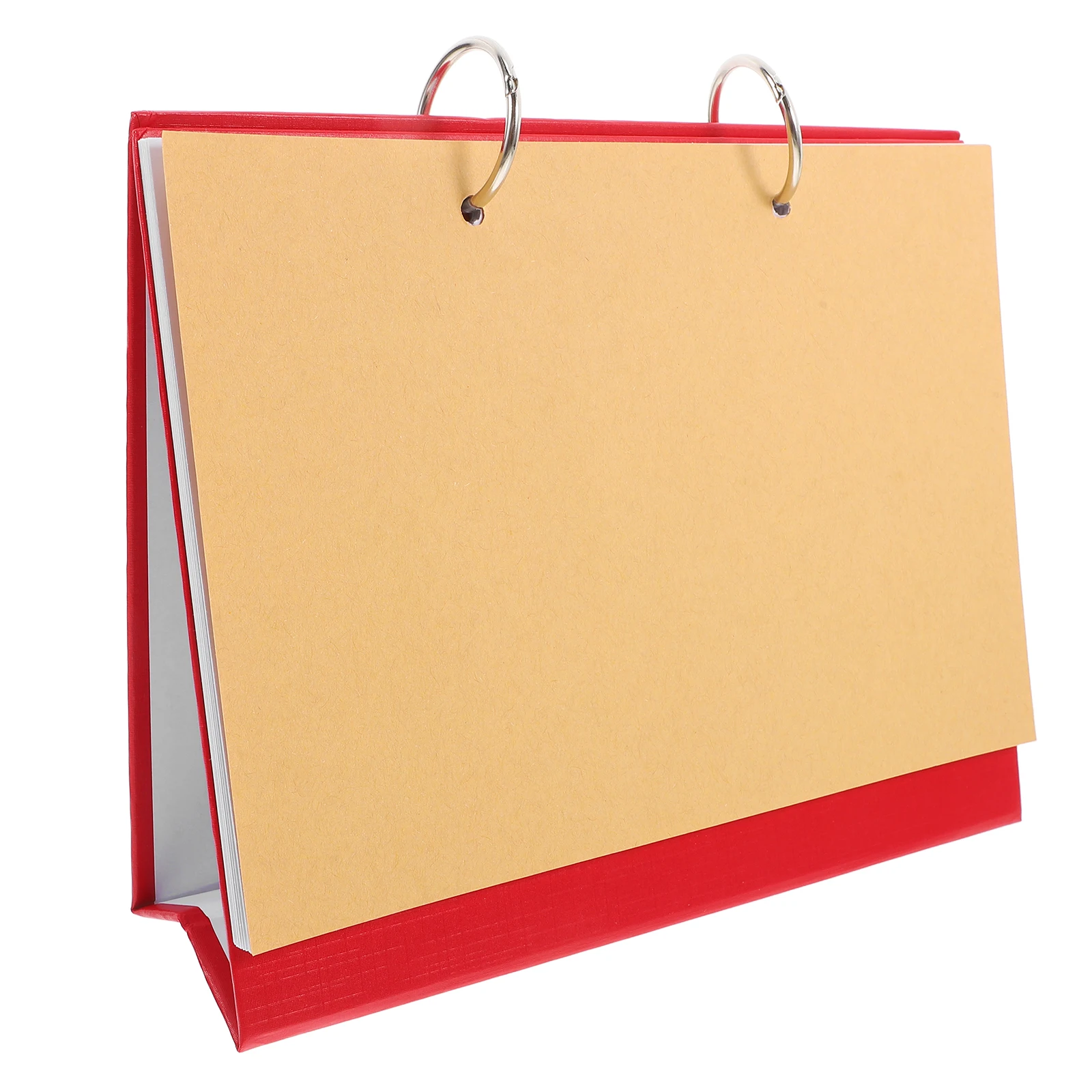 

8 Inch Desk Calendar Blank Sheets Removable Pages DIY Handmade Book Photo Album Drawing Notebooks Mini Monthly Daily Display