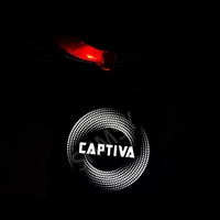 LED Car Door Ghost Shadow Lights Projector Accessories For Chevrolet Captiva C100 2018 - 2015 2014 2013 2012 2011 2010 2009 2008