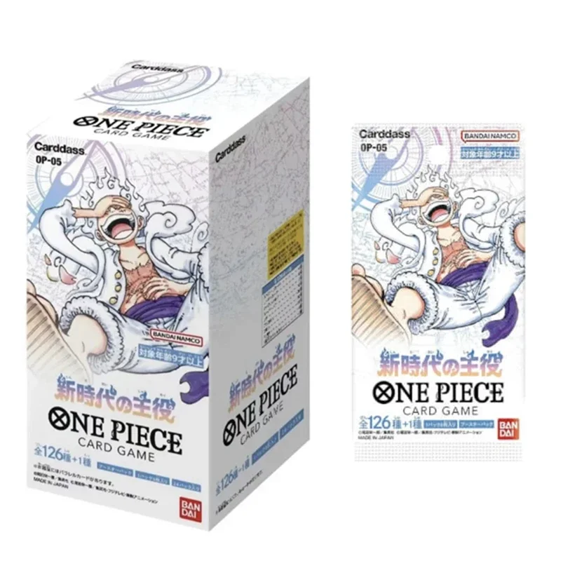 New Originales Bandai One Piece Card New Era Opcg-01-06 Cards Booster Box Japanese Anime TCG Rare Game Card Collector Gift Toy