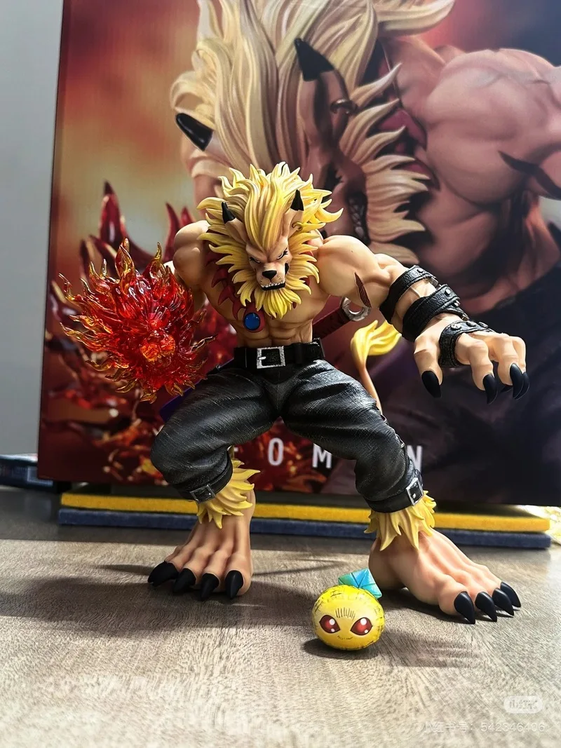 

New Digimon Anime Figures Soar Leomon Figure Pvc Statue Model Collectible Deskdesk Decoration Toy Adult Kids Toy Christmas Gifts