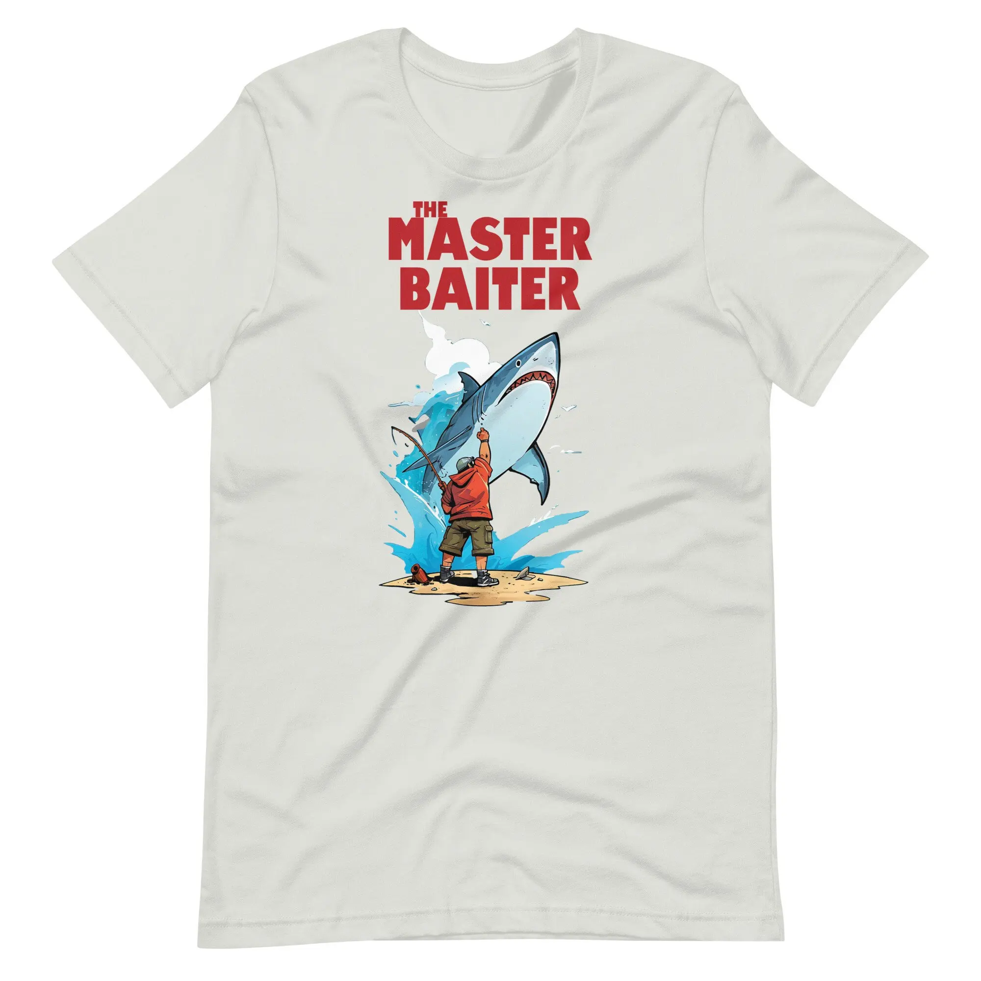 Fishing s for Men Master Baiter T Shirt Man Bass Dad Christmas Fishy Husband