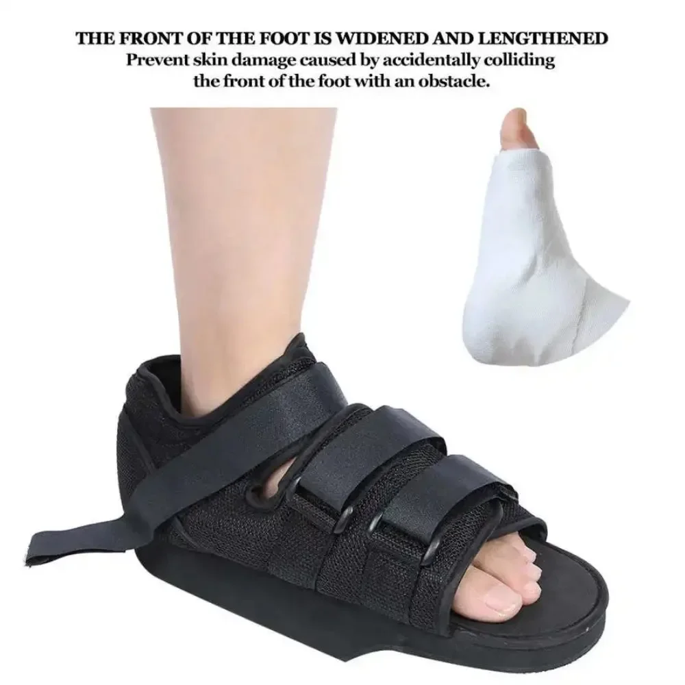 Plantar Splint Brace Toe Orthopedic Support Brace Foot Orthosis Foot Fracture Shoe Surgical Shoes Post-Operative Walking Boot