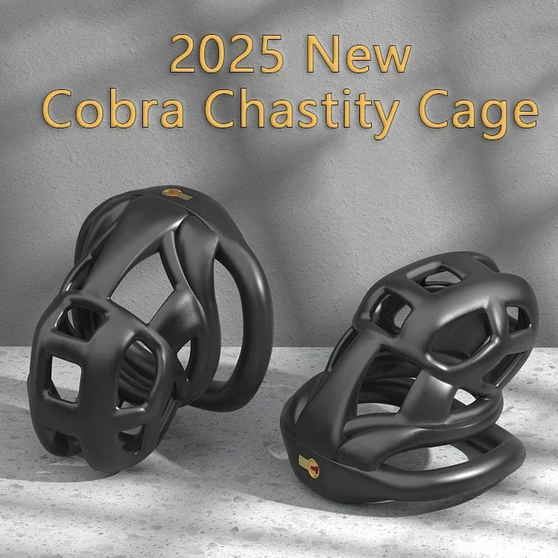 남성용 정조대 잠금장치 & 4개 링 남성용 페니스 잠금장치 정조대 섹스토이 통기성 페니스 링 페니스 페티시 구속 성인용품
