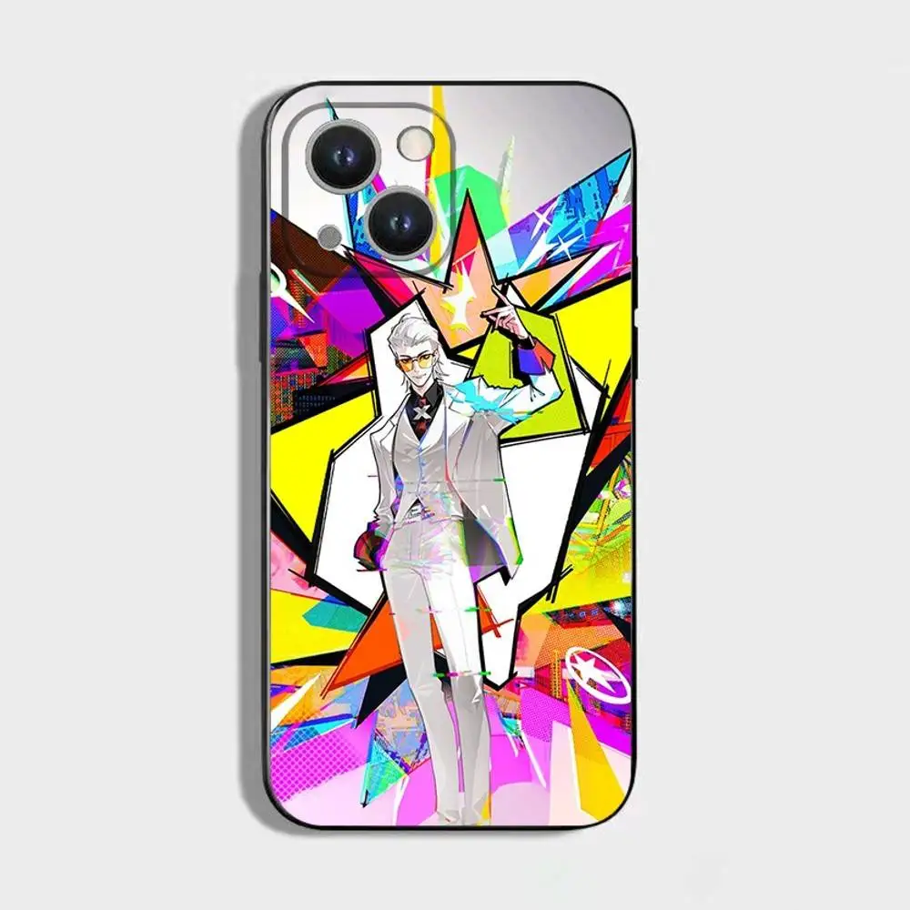 حافظة هاتف أنيمي إلى B-BE HERO XX لهاتف آيفون 17,16,15,14,13,12,11 Plus,Pro Max,XS,X,XR,SE,Mini,8,7,غطاء أسود من السيليكون الناعم