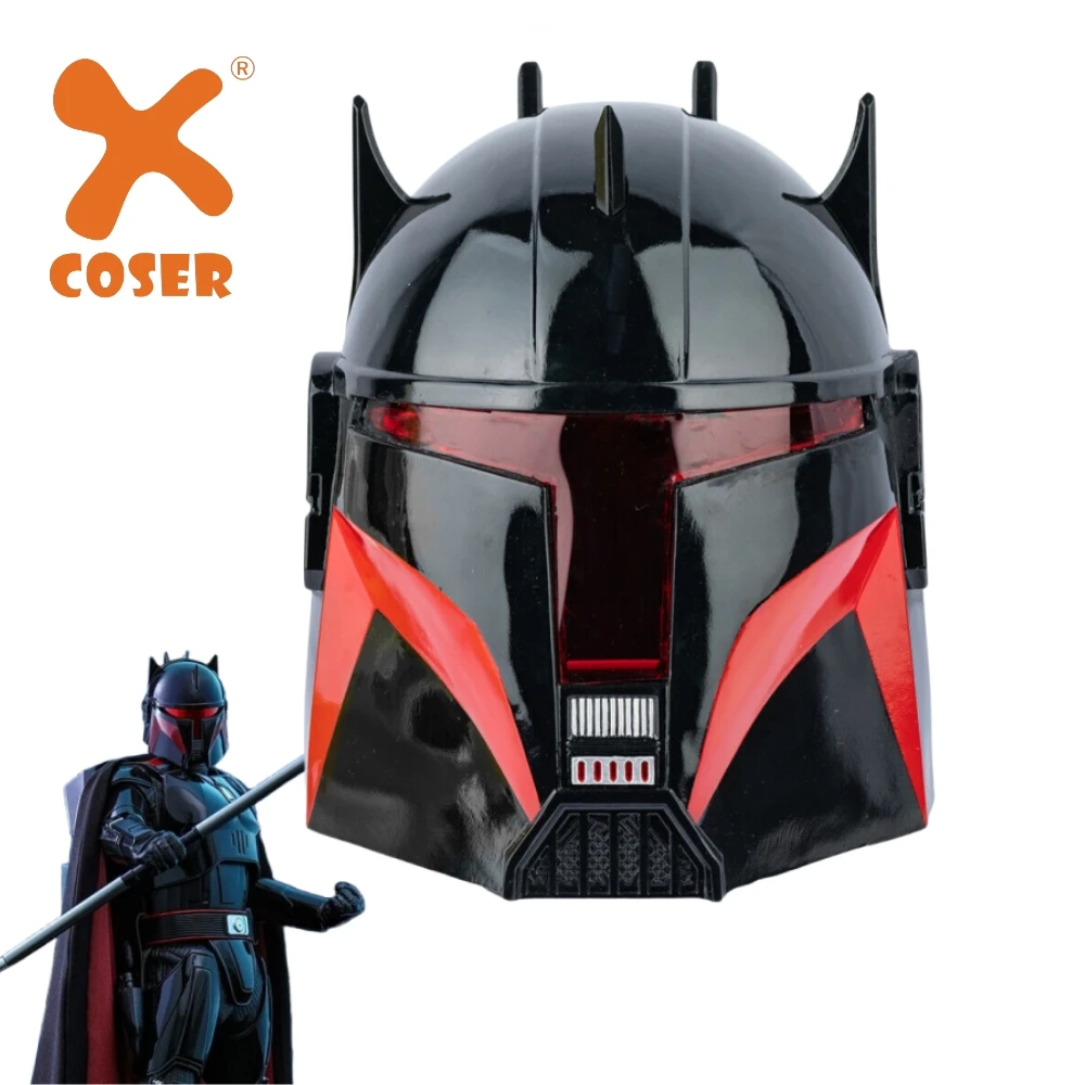 

Xcoser SW The Mandalor Moff Gideon шлем реквизит для косплея фильм полимерные копли для взрослых Коллекция фанатов косплея