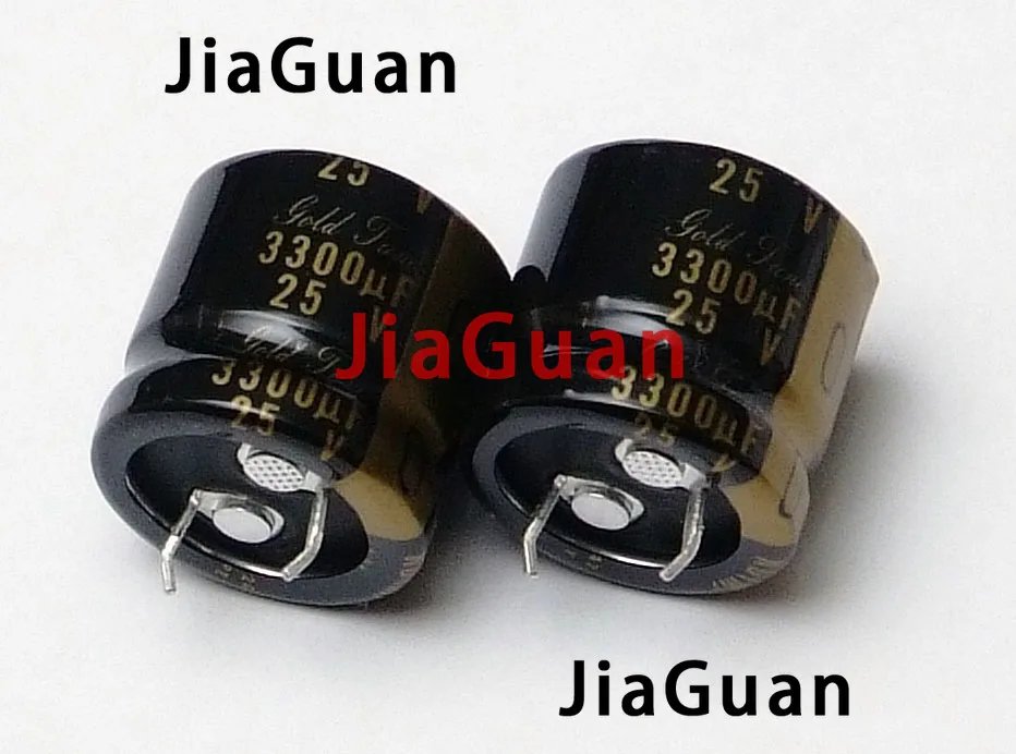 2PCS NICHICON KG Type I 3300UF 25V 22x20mm Gold Tune 25V3300UF audio 3300U amplifier filtering 3300UF/25V type-1