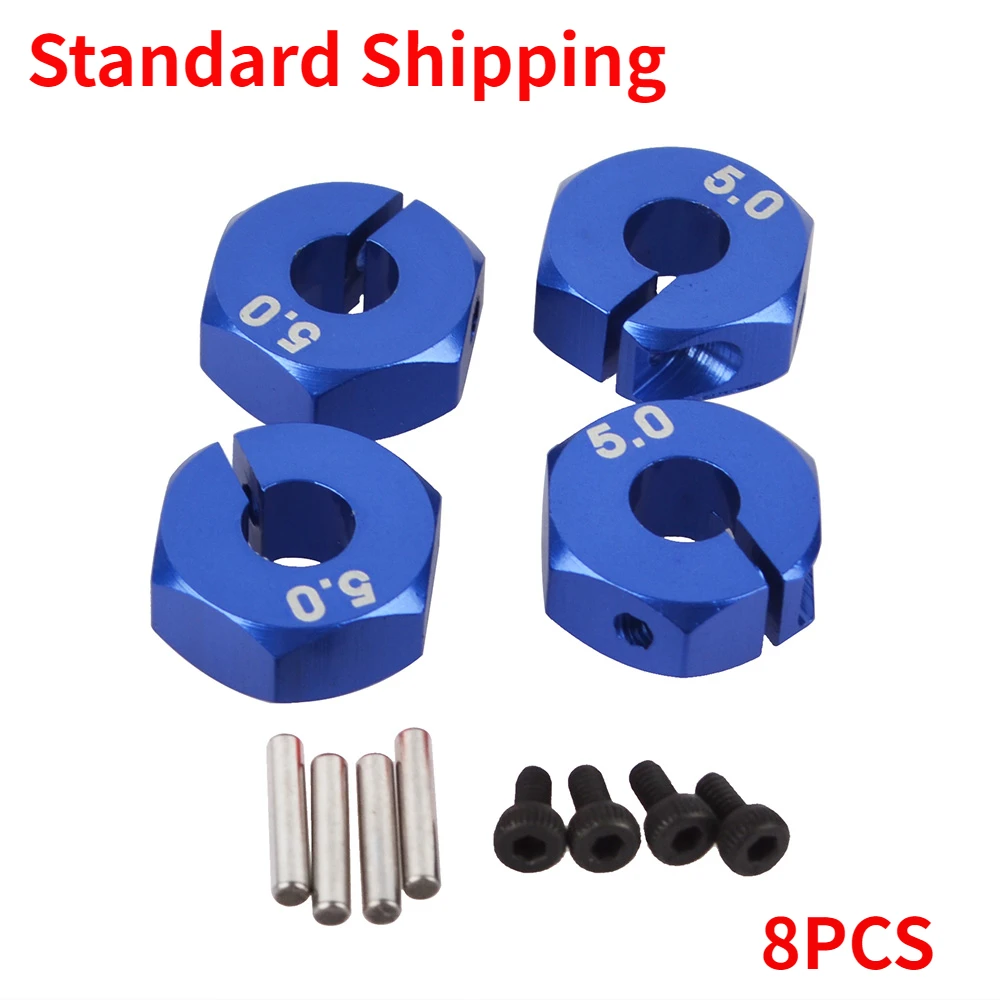 

4PCS 8PCS 12mm Metal Wheel Hex Nuts with Pins Screws for 1/10 Rock Crawler Traxxas Tamiya LRP HSP HPI Redcat WLtoy RC Car Parts