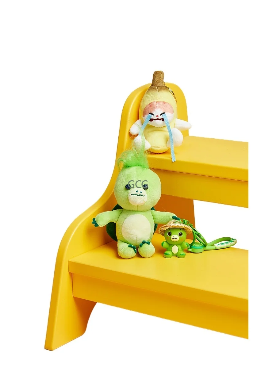 سلسلة ربط الحبل مضحك للطالب ، قلادة القط سعيد الموز ، سلسلة مفاتيح أفخم التعبيرات ، اكسسوارات حقيبة الهدايا