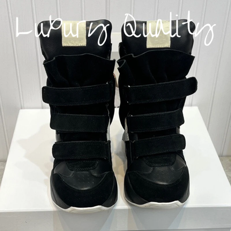 2024 New Women's Boots Ankle Boot Elevated Design Extra Large size 41 Versatile Solid Color Heel height 10cm