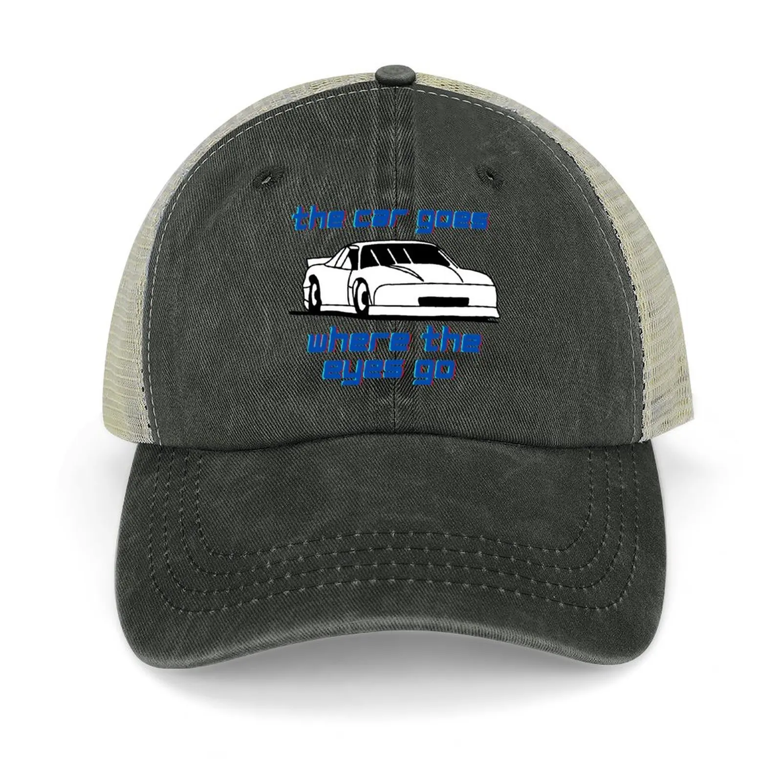 

the art of racing in the rain -- the car goes where eyes go Baseball Cap golf hat genuine Winter hat summer hat For Women Men's