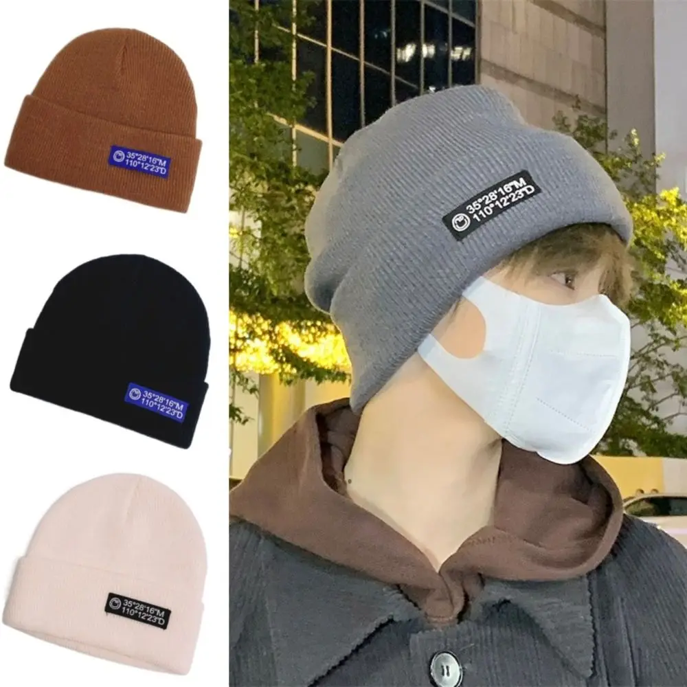 العصرية الكورية نمط الشتاء غطاء للأذنين يندبروف التزلج الرجال محبوك قبعة سميكة الدراجات قبعة صغيرة دافئة للجنسين