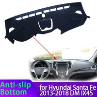For Hyundai Santa Fe 2013-2018 DM IX45 High Quality Dashboard Mat Dashmat Cover Pad Sunshade Carpet Accessories