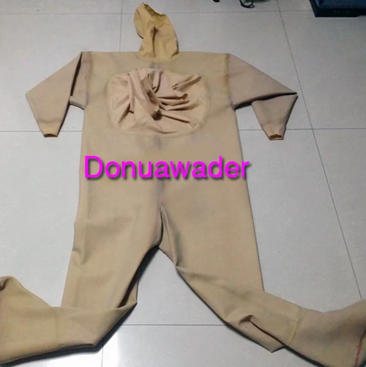 1MM Strong Rubber Waders with Latex Socks for Men Women Divers Fins Full-length Fishing  Waterproof Hunting Diving Clothes