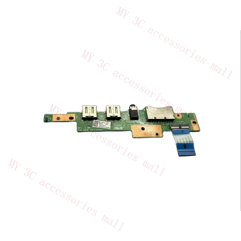 Mllse original for Asus k505b a505b x505ba x505bp Rev: 2.0 USB audio board port connector SD card reader 90 days warranty