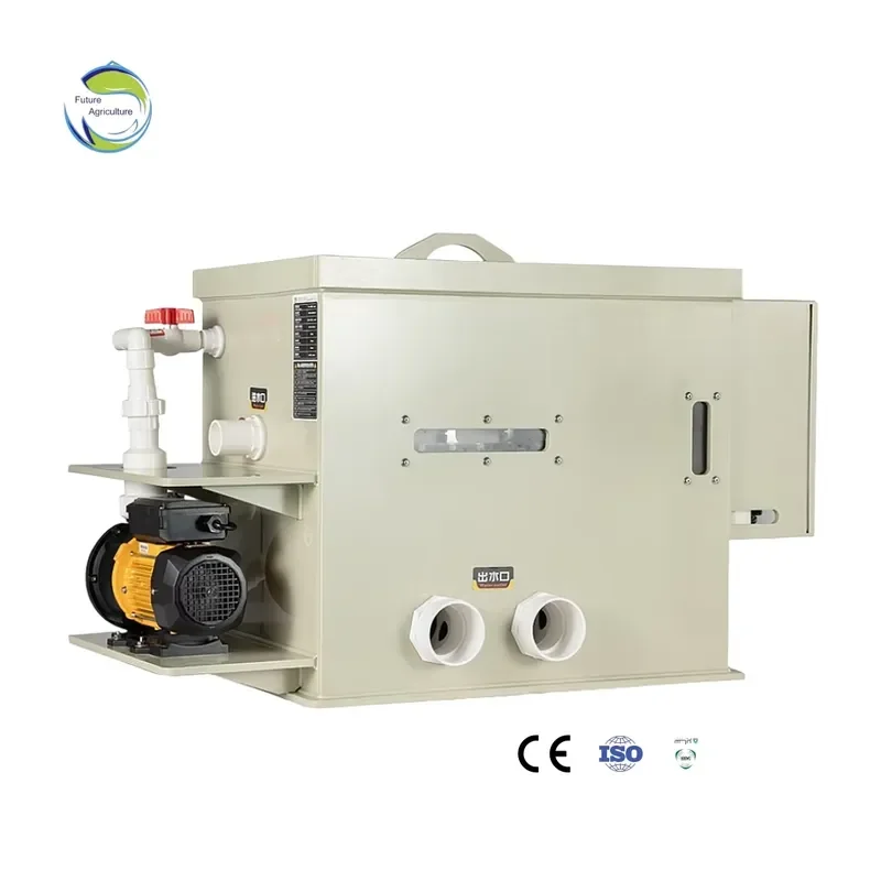 Koi Pond Micro Combi Rotrary Drum Filter 10m3 20m3 100m3 Fish Turtle tank Uv Filter Water Filtration System