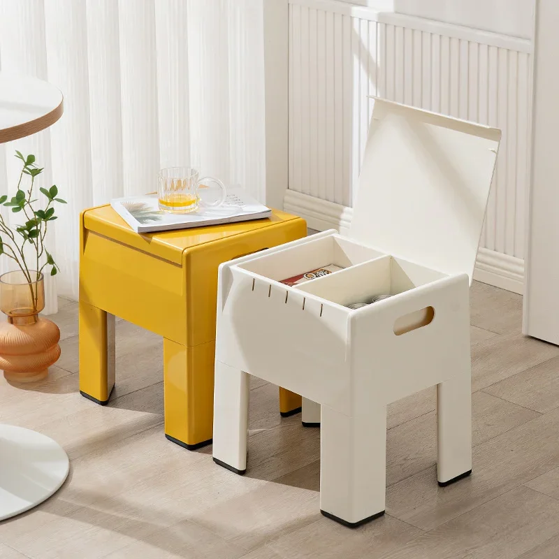 Modern Minimalist Multifunctional Storage Stool Home Storage Shoe Changing Stool Used Internet Celebrity Clothing Store Stool