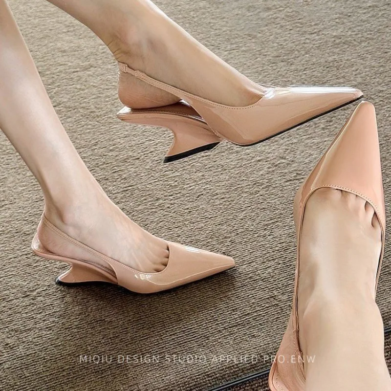 

Summer New Temperament Sexy, Fashionable and Versatile Niche Fairy Style High-heeled Sandals