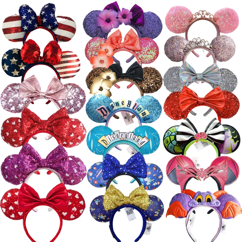 

Mickey Mouse Headband Joint Metal Nameplate Nightmare Before Christmas Sally Jack Headband Halloween Skeleton Cosplay Headwear