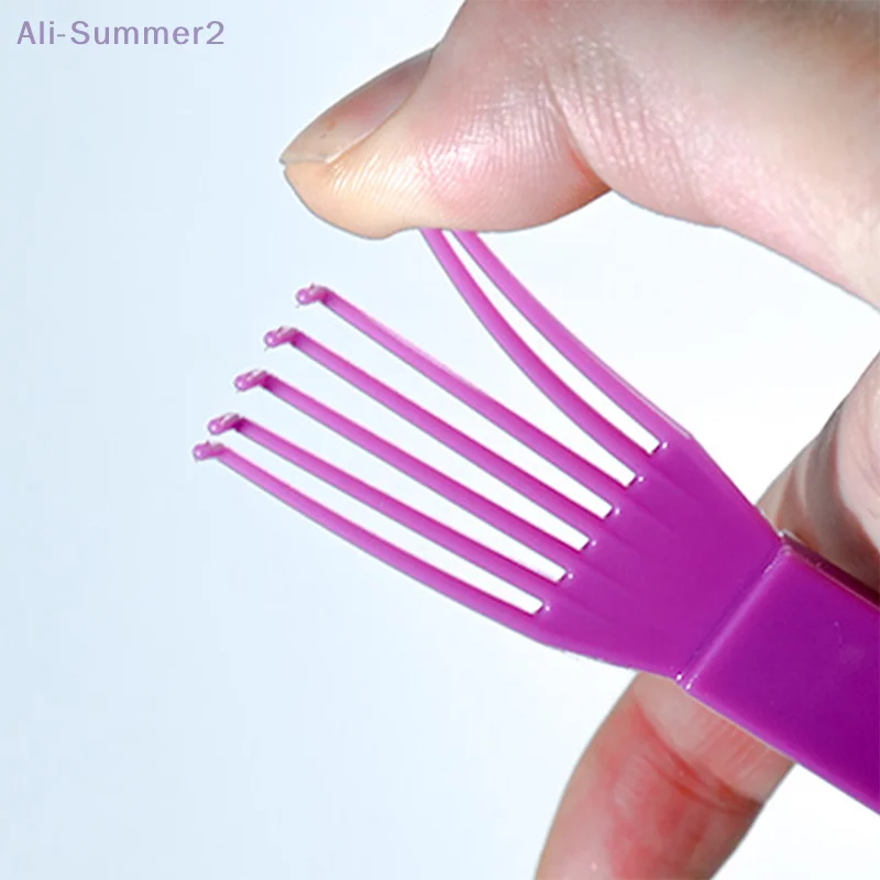 

{MX} 2-в-1 инструменты для чистки волос и расчески для воздушной подушки/гребень для завивки волос с двойной головкой, щетка для чистки когтей, удаление сломанных волос