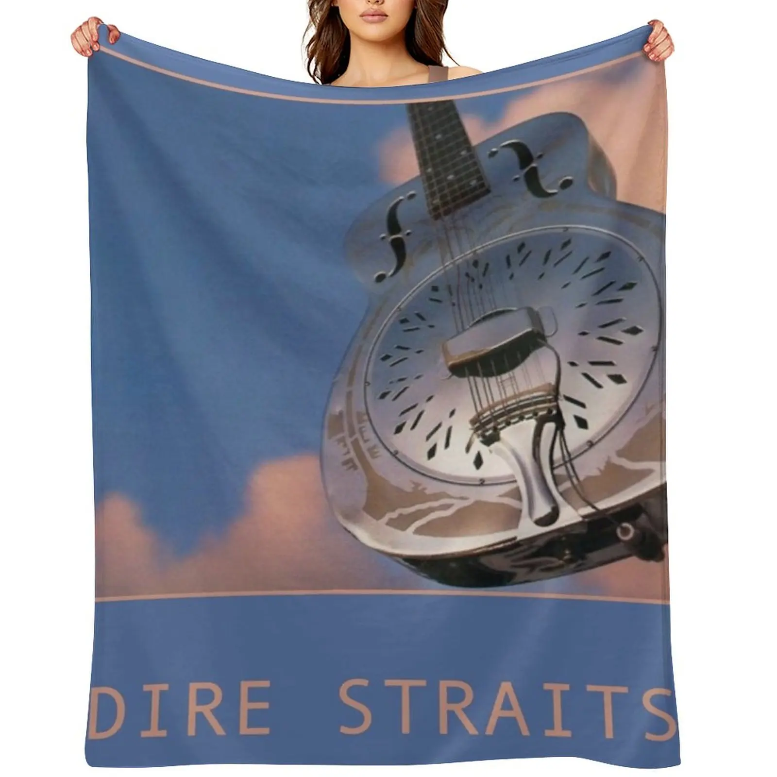 

Одеяло для обложки альбома Dire Straits Brothers In Arms, туристическое роскошное забавное подарочное одеяло для кемпинга