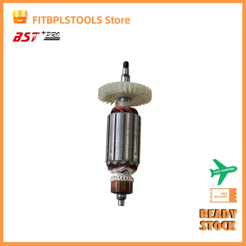 Rotor/armadura adequado para rebarbadora Crown 7 POLEGADAS AC220V-240V