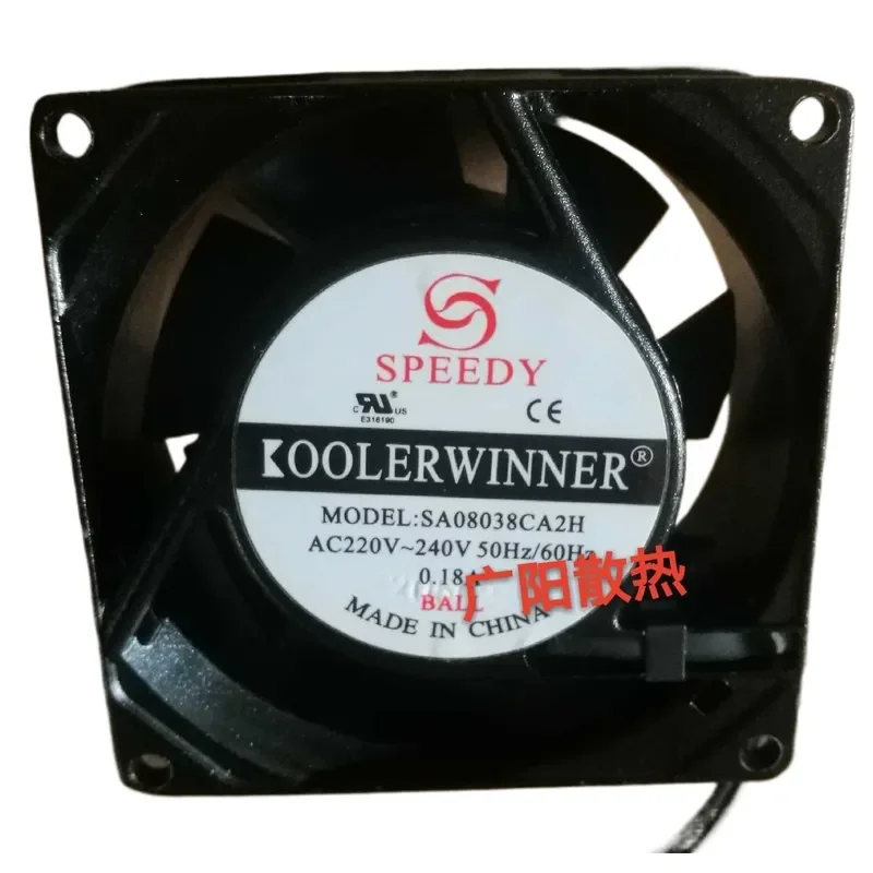新しい-speedy-sa08038ca2h-8038-ac-冷却ファン-220-240v-018a-8cm-用