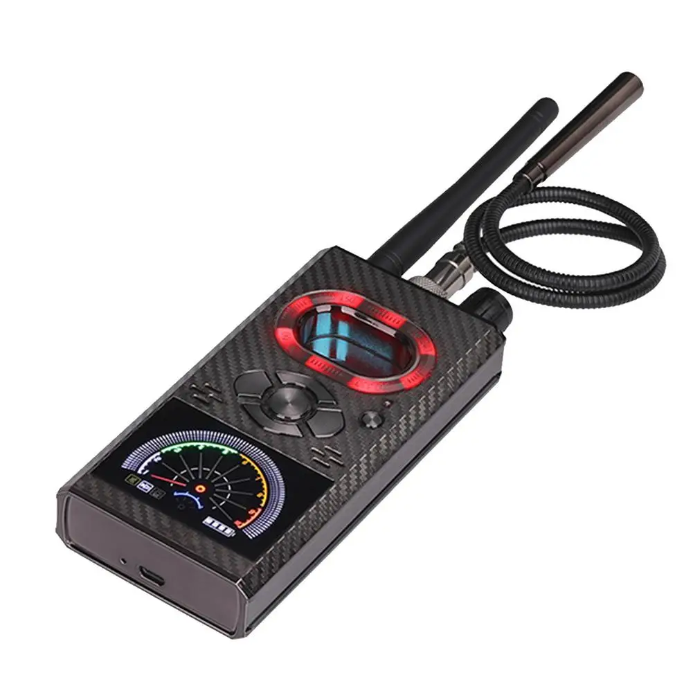 K99 Anti Spy Camera Detector Radio Frequency Signal Wireless Camera Lens GPS Scanning Detector Multifunctional Detection Tool