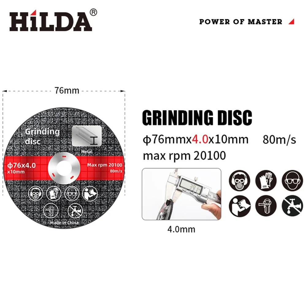 1-20pcs 76mm Saw Blade Electric Grinding Cutting Discs Circle Wheels Metal Cutter Power Tools Wood Cutting Sanding Grinder Discs