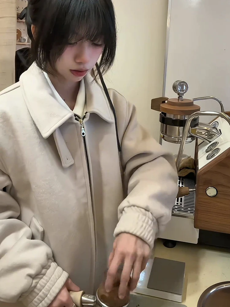 

Американское ретро-пальто A Flight Jaet из хлопка и шерсти для мужчин, зимнее, утепленное, свободного кроя, повседневное, теплое, в стиле Cleanfit