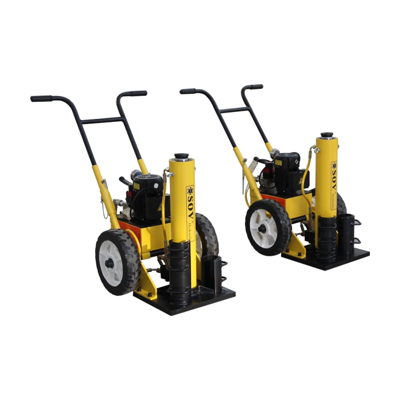 EDMO Same 50/100/150/200 Ton OEM Electric Mobile Steel Lifting Jack Cylinder for Locomotive Excavator Trucks Repair Maintenance