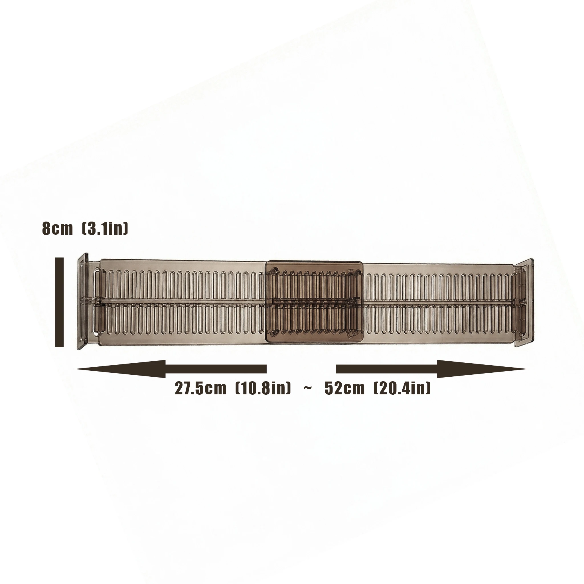2/5Sets (4/10Pcs) Adjustable Drawer Dividers, Freely Combinable, Suitable For Kitchen, Desk, Wardrobe, And Vanity Drawers.