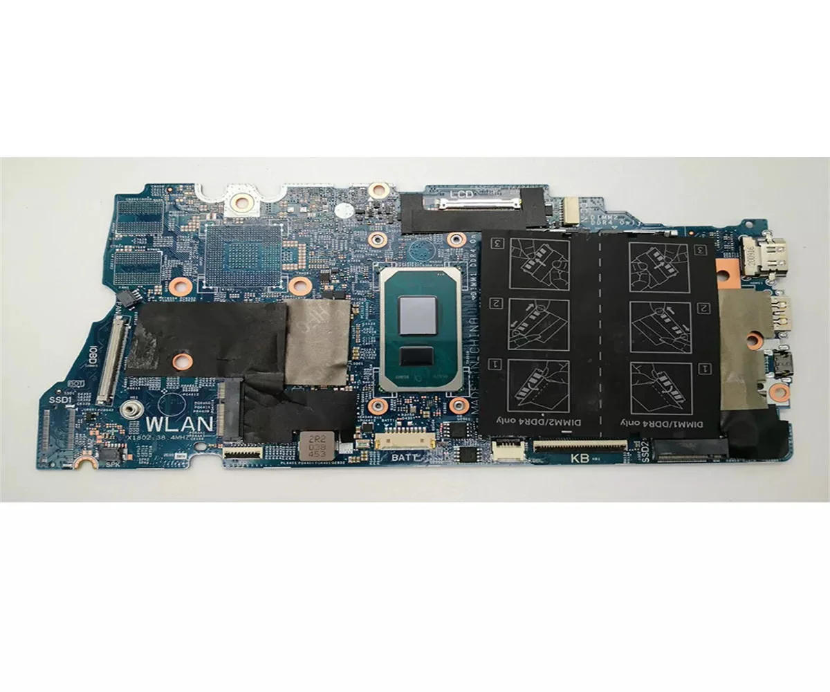 CN-0VMRNH 0VMRNH VMRNH For Dell Inspiron 5406 2-In-1 Laptop Motherboard CPU: Intel Core i7-1165G7 SRK02 19860-1 100% Tested ok