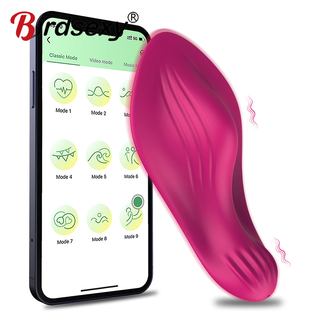 Panties Vibrator Female Wearable Mini Vibro Adult Toys Clitoris Stimulator Remote Control Vibrating Massager Sex Toys For Women