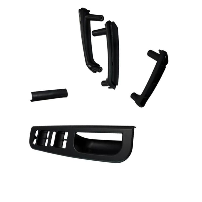 

Полный набор внутренних дверных ручек (сатиноамериканский черный цвет) для 4 дверей для модели с левым рулем для VW Passat B5 B5.5