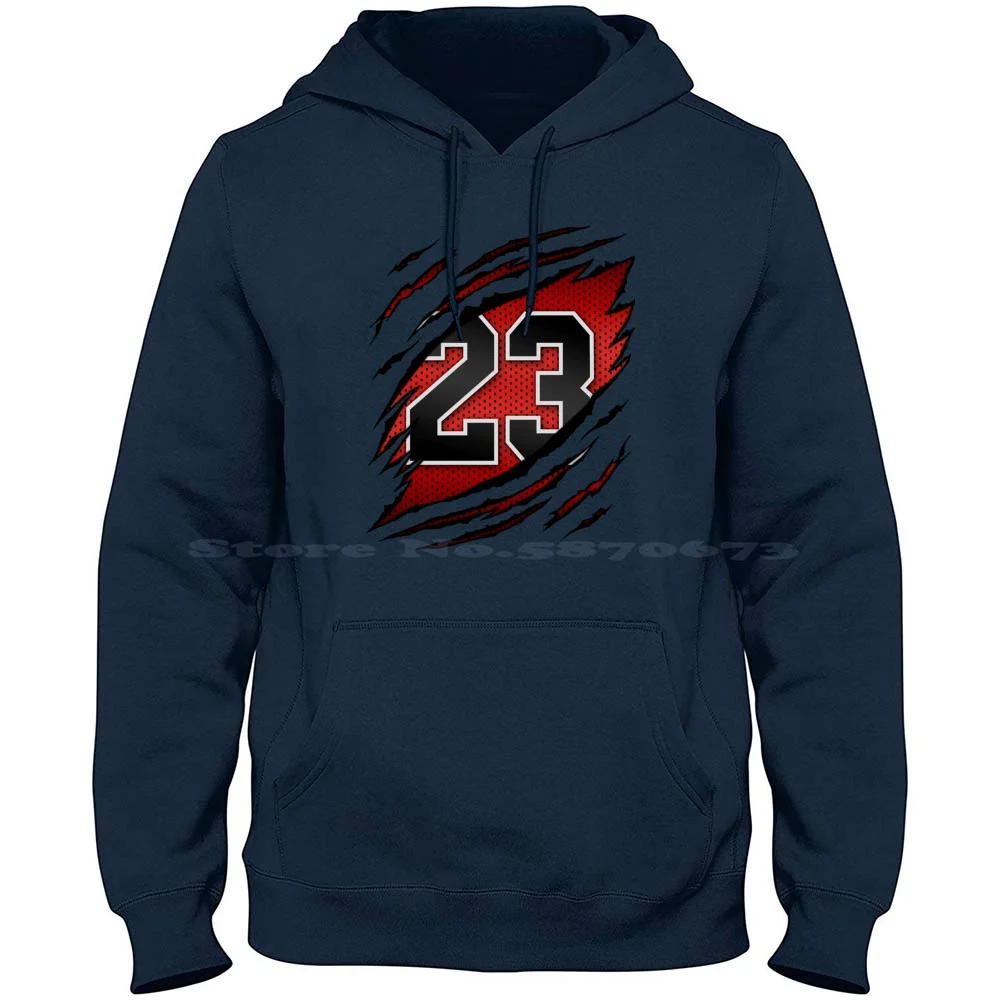 23-Michael 100% Baumwolle Hoodie T-Shirt Ziege Michael Mike 23 Chicago Bryant James Bullen