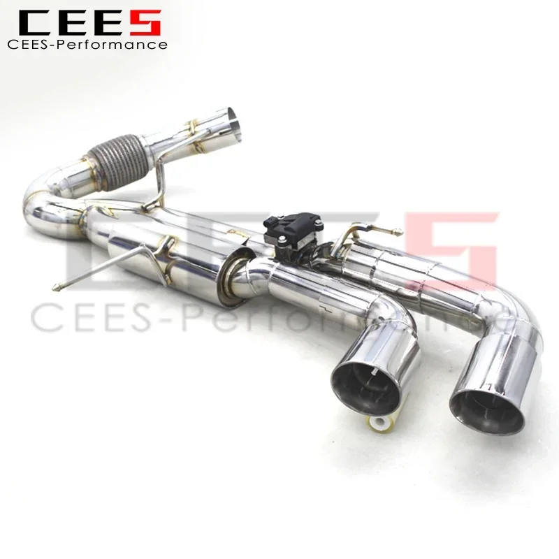 CEES Stainless Steel Exhaust Catback Pipes for BMW I8 1.5T 2014-2019 Tuning Auto Parts Valvetronic Exhaust Pipe System