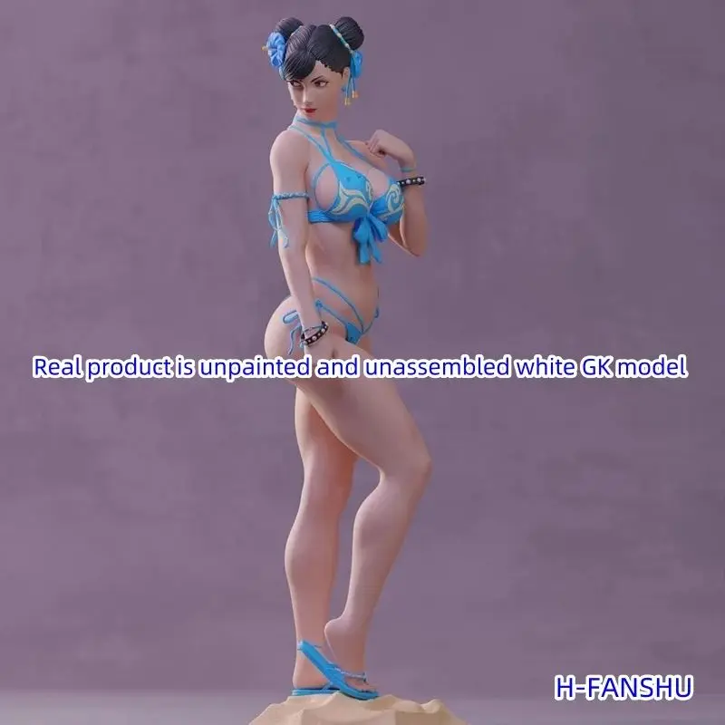 

H-FANSHU H210 Street GK Model CHUN-LI chunli Figure Garate Kits Unpainted Just Model Sell-assemble 3D Printing Products