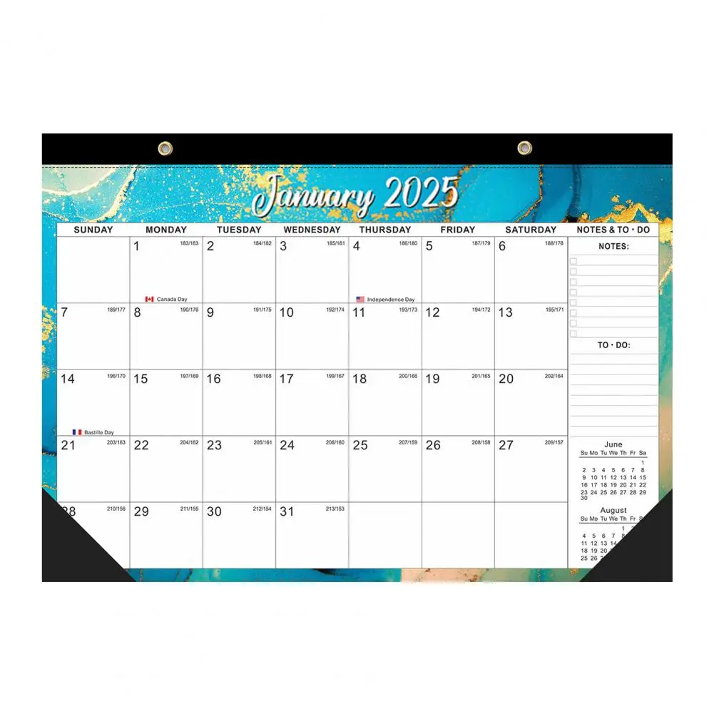 

2024-2025 Wall Calendar July 2024 to December 2025 Hanging Calendar Daily Schedule Planner Monthly To-Do Notes Reminder Calendar