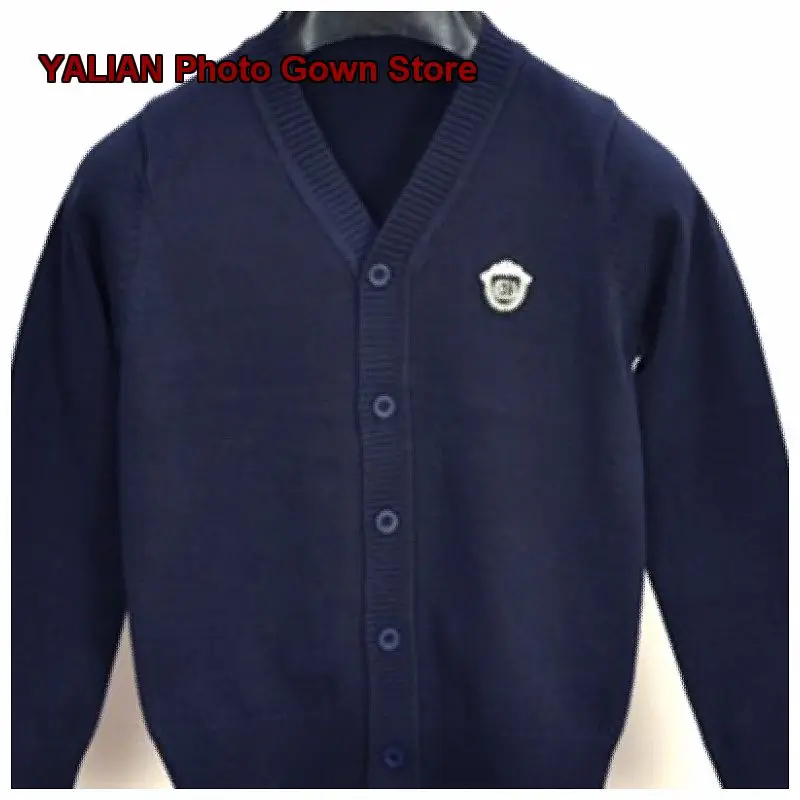 Boys Girls British College Style Elementary School Uniform Kids Spring Autumn Season Class Uniform