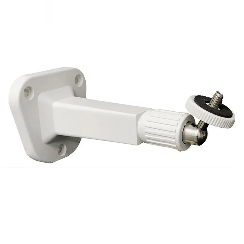 White CCTV Camera Stand Wall Ceiling Mount Bracket Holder 360 Degree Rotatable Camera Support For Security Surveillance Camera