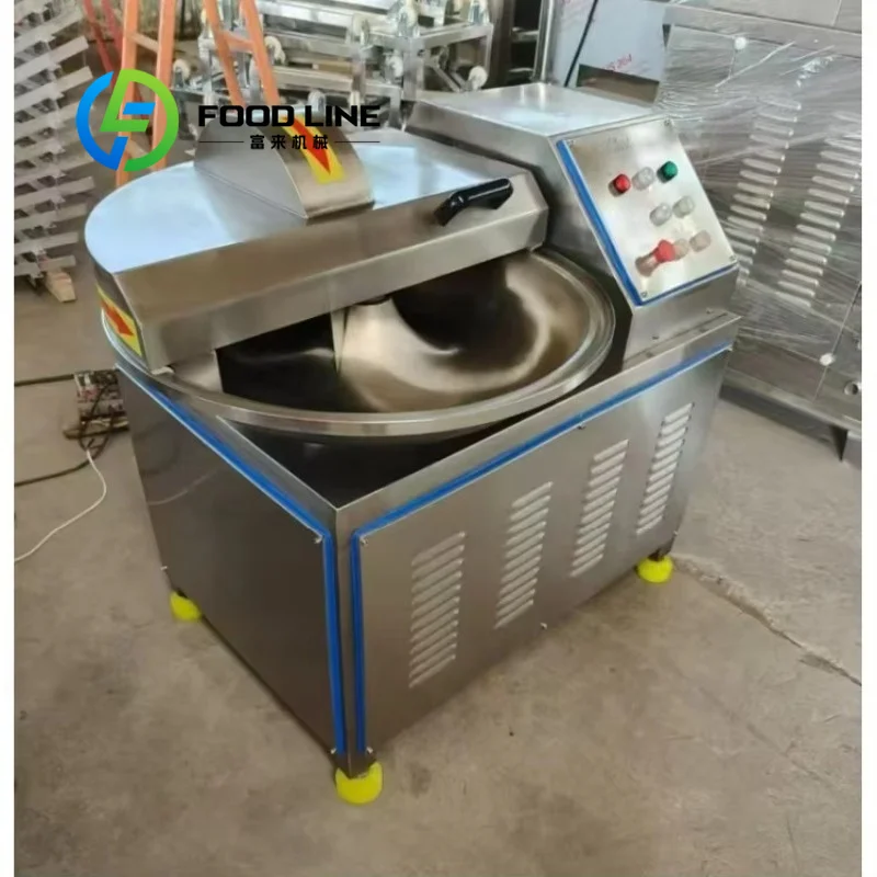 Meat Emulsifier Knife Gap Adjustable Precision Fine Coarse Cut Blade Sharp Working Cut Spam Style Meat Plant Bulk Supply