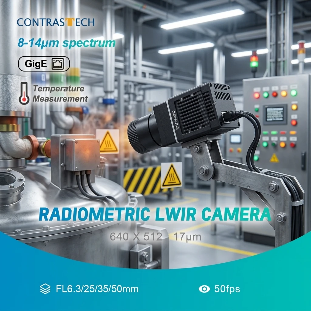 17μm 50FPS High-Precision 640x512  LWIR Thermal Camera Module for Industrial Temperature Measurement