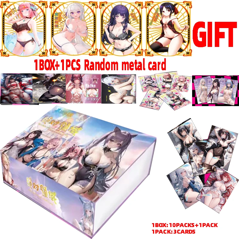 2023 New Goddess Story Cards Puppet Play Absolute Field Girl Party Booster Box Rare Collection Card regalo giocattolo per bambini