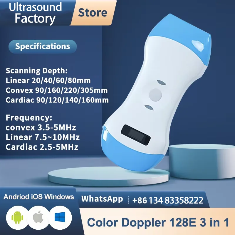 Sonostar Brand Factory Portable Wireless Ultrasound Probe Scanner Portable Machine WIFI Ultrasound Scanner Machine Support OEM