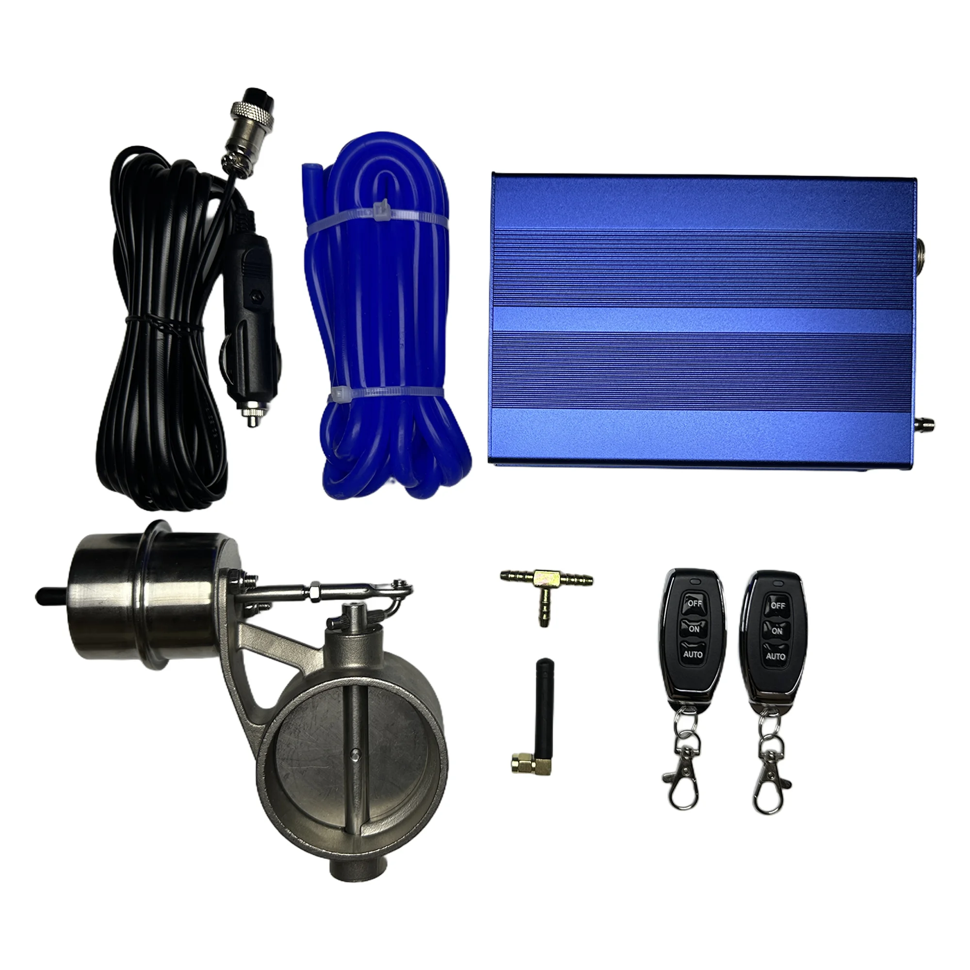 

Car Exhaust Pipe System Control Valve Sets Vacuum Controller Device Remote Controller Switch Universal 51 60 63 70 76MM