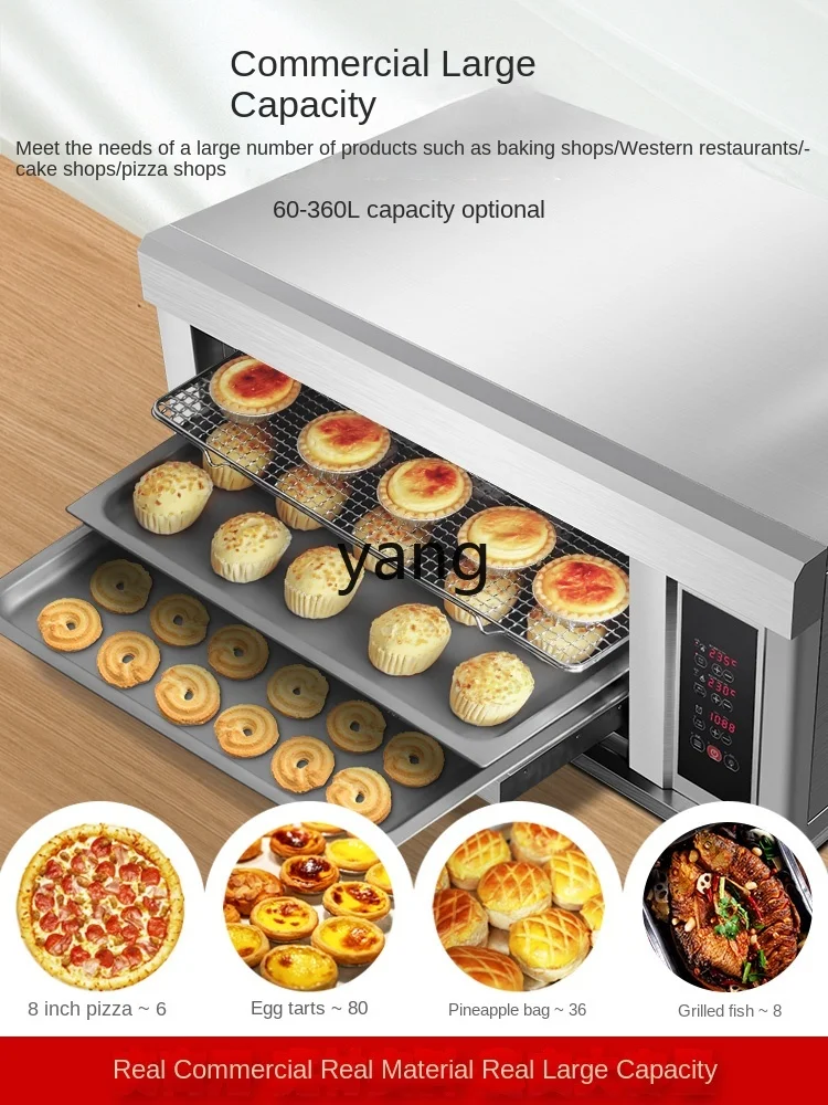 Cx Commercial Large Capacity Electric Oven Gas Liquefied Gas Pizza Oven Large Double-Layer Oven