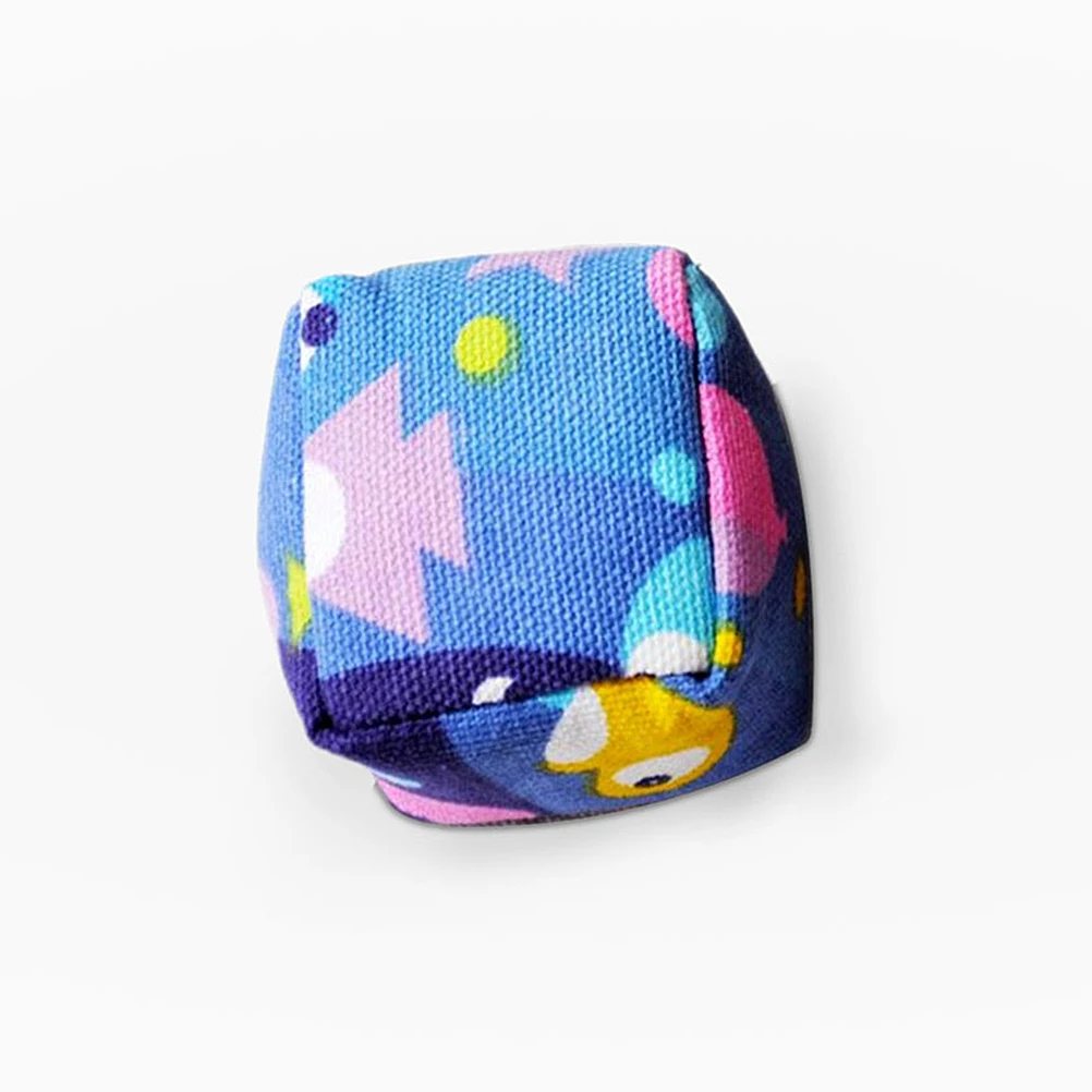 4Pcs Plastic Sandbags Funny Kids Throwing Game Supplies Portable Square Supple Sand Bag Toss Games for Outdoor Indoor